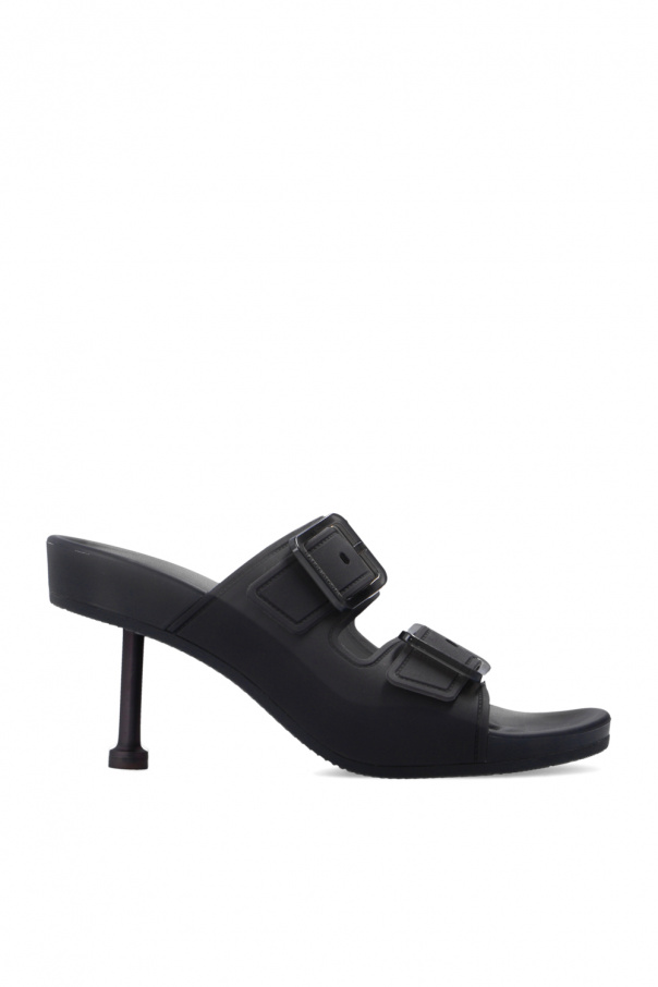 靴 Balenciaga Leather Harness-strap Mules Balenciaga Harness-Strap Leather Mules | Grailed